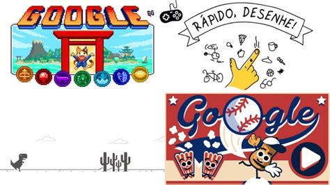 jogos conhecidos do google doodle - jogos comemorativos do Google